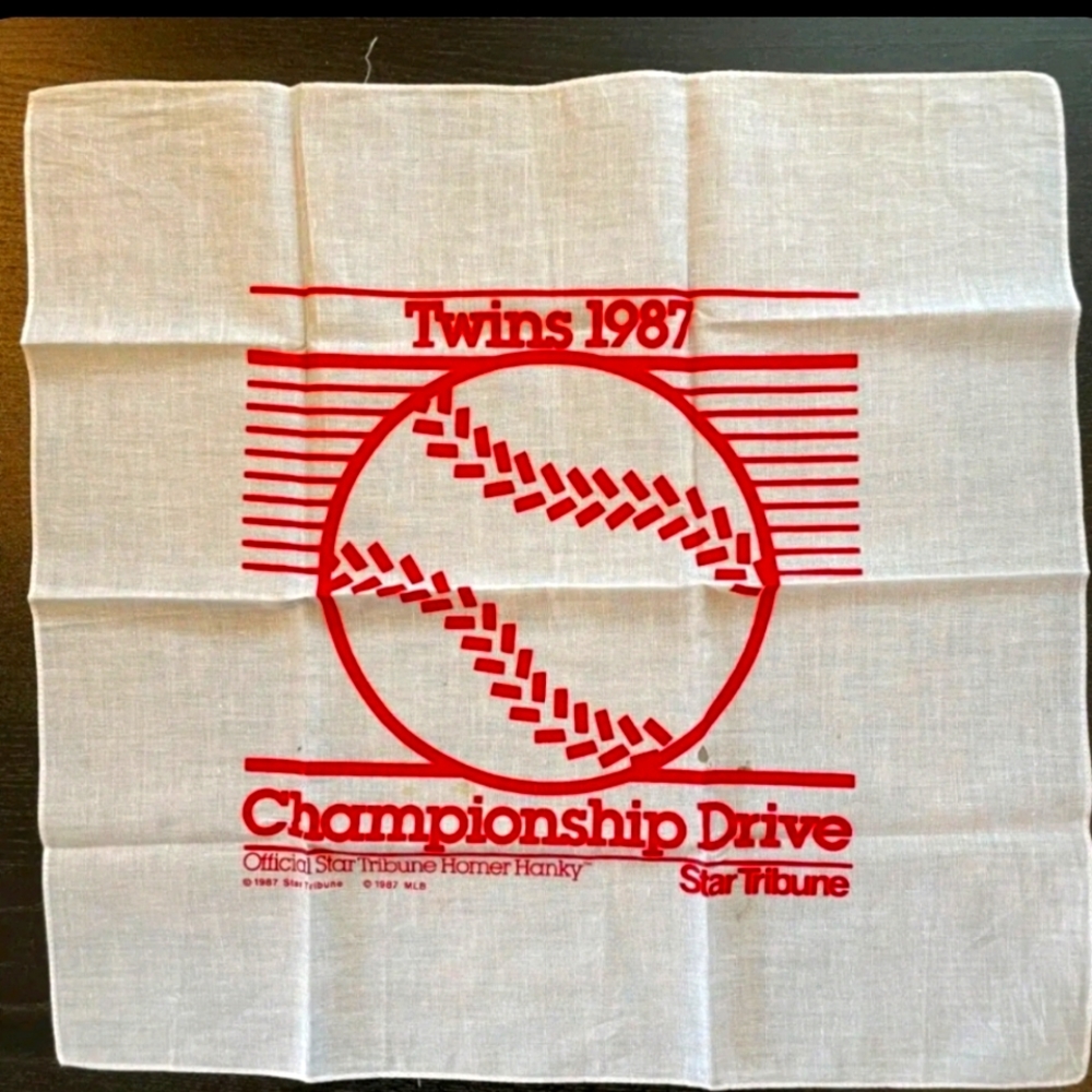 1987 Minnesota Twins  Homer Hankie